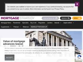 'mortgagestrategy.co.uk' screenshot