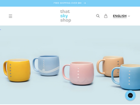 'thatskyshop.com' screenshot