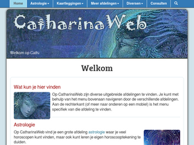 'catharinaweb.nl' screenshot