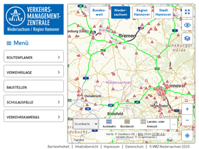 'vmz-niedersachsen.de' screenshot