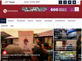 'primeraplana.mx' screenshot