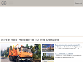 'worldofmods.eu' screenshot