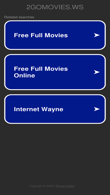 2gomovies.ws Traffic Analytics Ranking Audience October 2024 Similarweb