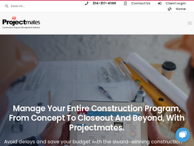 'projectmates.com' screenshot