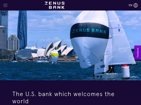 'zenus.com' screenshot