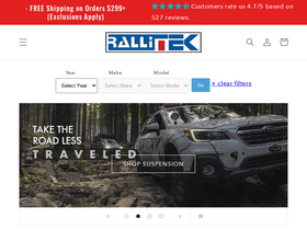 'rallitek.com' screenshot