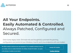 'automox.com' screenshot