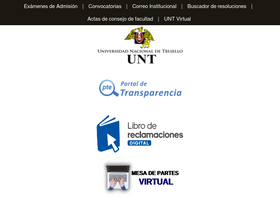 'vac.unitru.edu.pe' screenshot