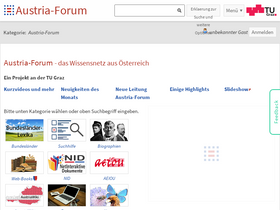 'austria-forum.org' screenshot