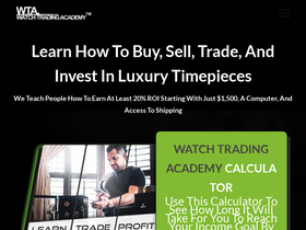 'watchtradingacademy.com' screenshot