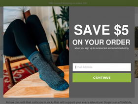 'socksaddict.com' screenshot