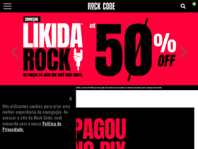 'rockcode.com.br' screenshot