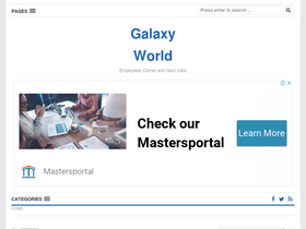 'glxspace.com' screenshot