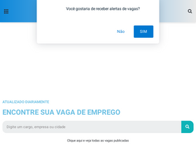 'empregobahia.com' screenshot