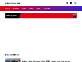 'ridertua.com' screenshot