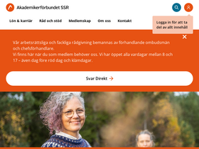 'akademssr.se' screenshot