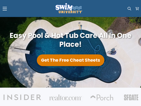 'swimuniversity.com' screenshot