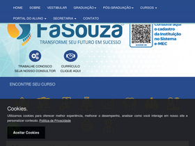 'fasouza.com.br' screenshot
