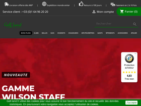 'golf-land.fr' screenshot