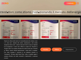 'scelgozero.it' screenshot