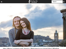 'findingtheuniverse.com' screenshot