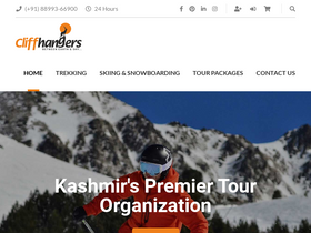 'cliffhangersindia.com' screenshot