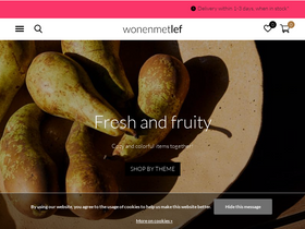 'wonenmetlef.nl' screenshot