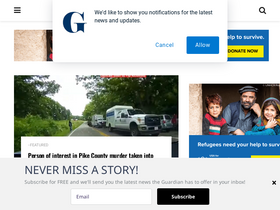 'sciotovalleyguardian.com' screenshot