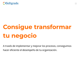 'softgrade.mx' screenshot