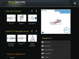 'tv-online-romania.me' screenshot