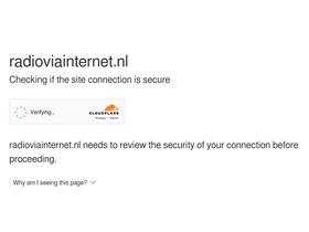 'radioviainternet.nl' screenshot