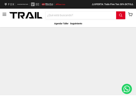 'trailstore.cl' screenshot