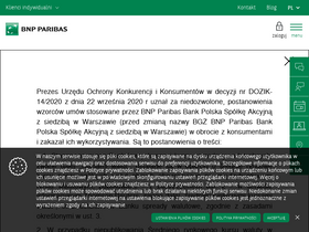 'bnpparibas.pl' screenshot