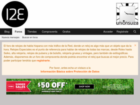 'relojes-especiales.com' screenshot