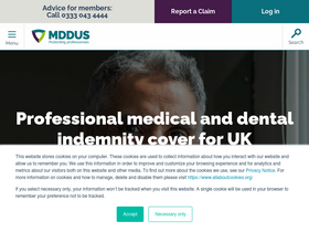 'mddus.com' screenshot