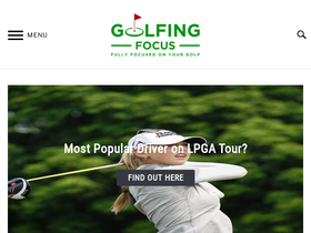 'golfingfocus.com' screenshot