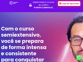 'gabaritageo.com.br' screenshot