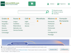 'librosuned.com' screenshot