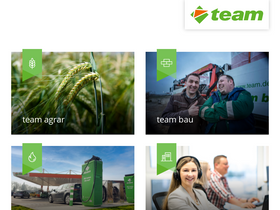 'team.de' screenshot