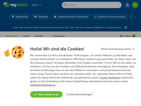 'mydealz.de' screenshot