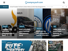 'sampaijauh.com' screenshot