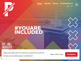 'pride.amsterdam' screenshot