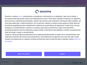 'sesamehr.es' screenshot