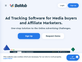 'bemob.com' screenshot