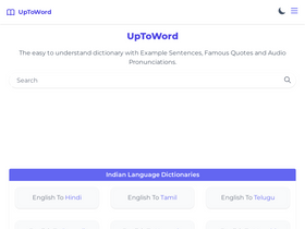'uptoword.com' screenshot