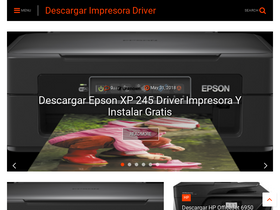 'impresoradriver.com' screenshot