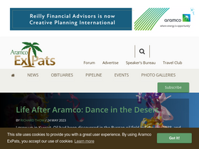 'aramcoexpats.com' screenshot