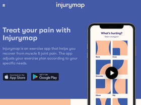 'injurymap.com' screenshot