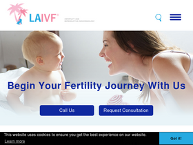 'laivfclinic.com' screenshot