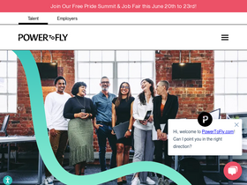 'powertofly.com' screenshot